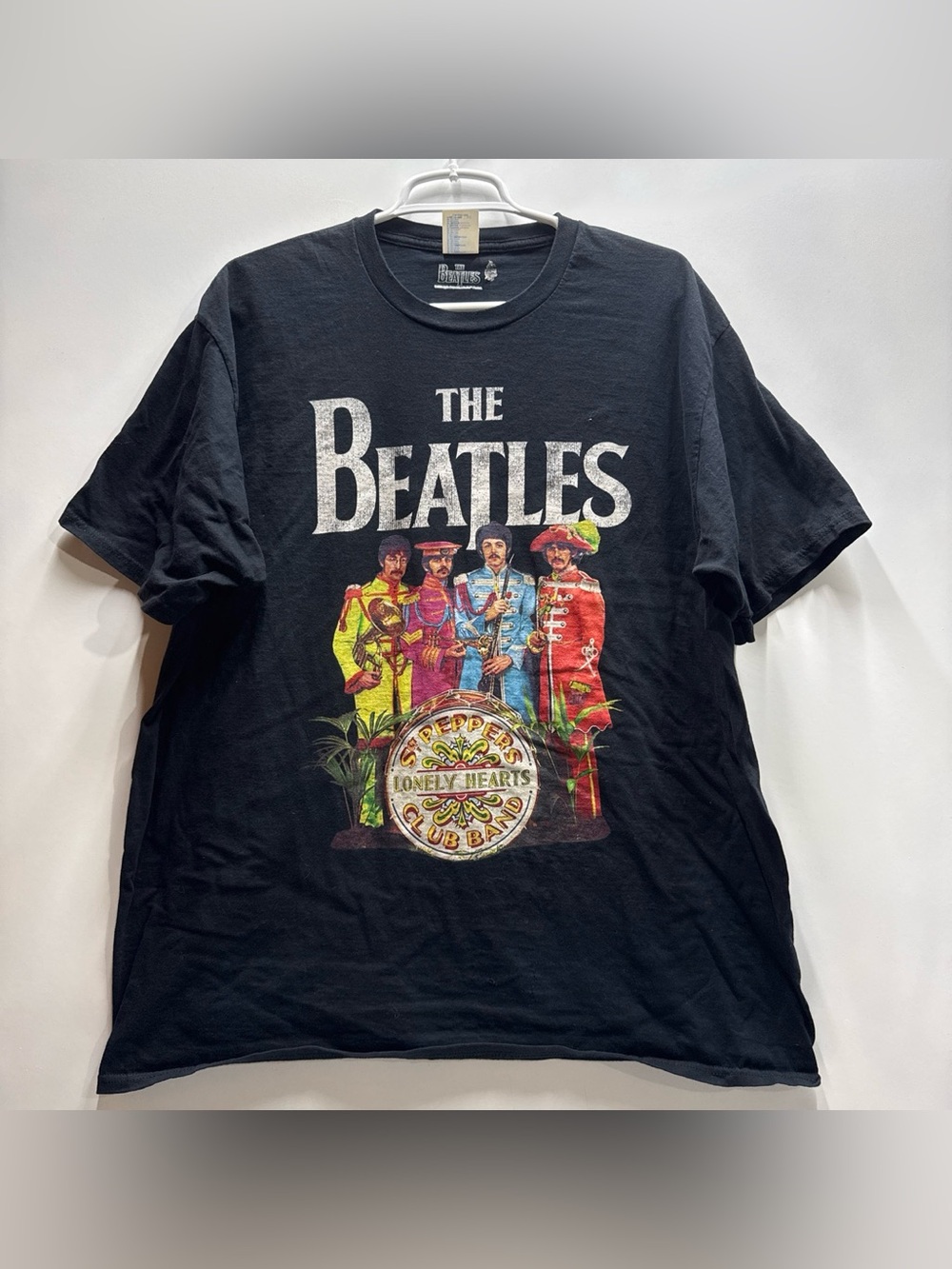 The Beatles Men’s Sgt. Pepper’s Lonely Hearts Club Band Crewneck T-Shirt